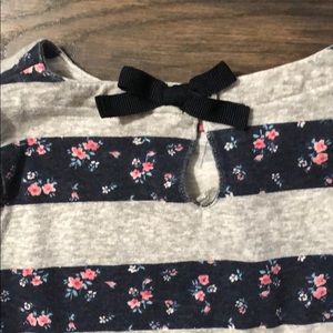 OshKosh B'gosh Shirts & Tops - Osh Kosh navy and grey striped shirt OshKosh B'gosh Shirts & Tops - Osh Kosh navy and grey striped shirt